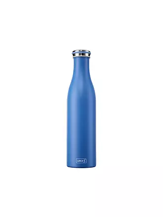 LURCH | Borraccia termica - Borraccia termica in acciaio inox 0,75 l Antracite-Met. | blau
